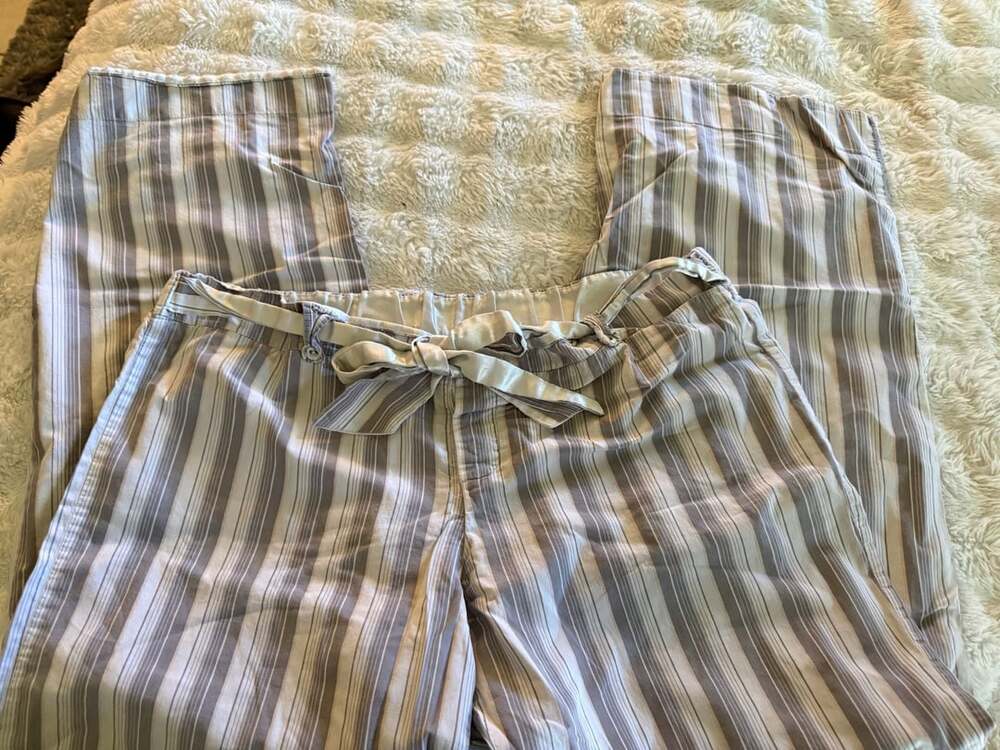 Victoria's Secret Striped Pants Size L Pajama Lounge